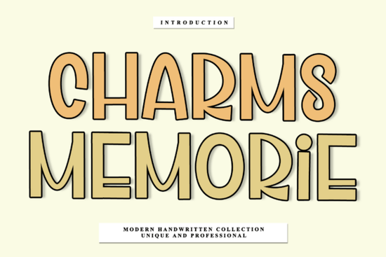 Charms Memorie Font